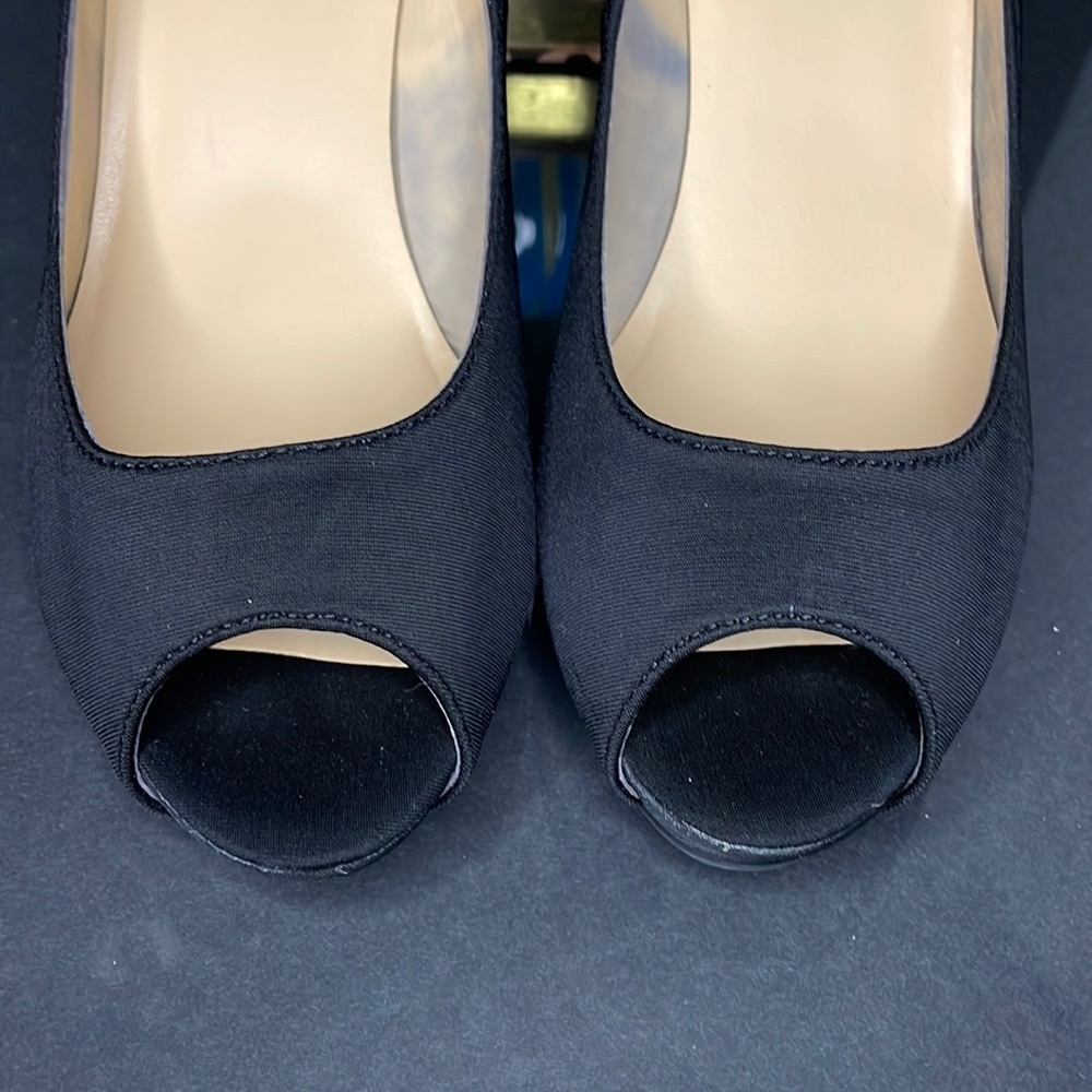 Black liz claiborne high-heeled shoe - Picture 4 of 16
